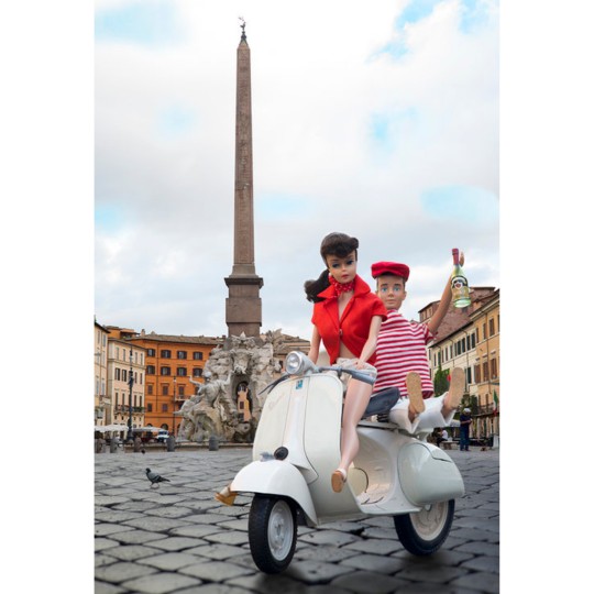 Scootering in Rome