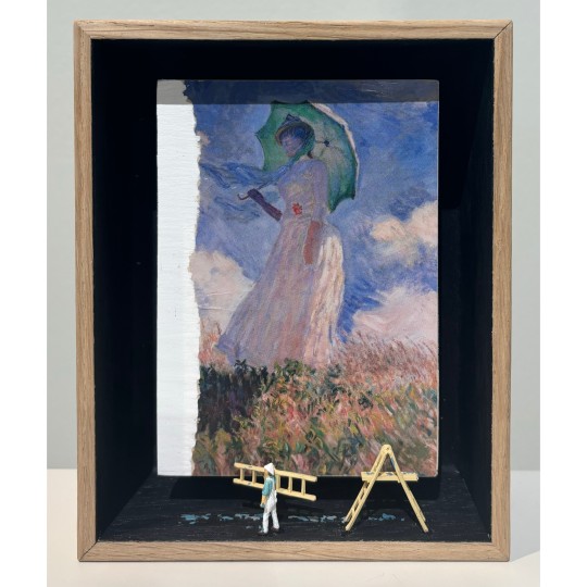 Woman with parasol - OPERE IN CORSO D'OPERA - 1/1