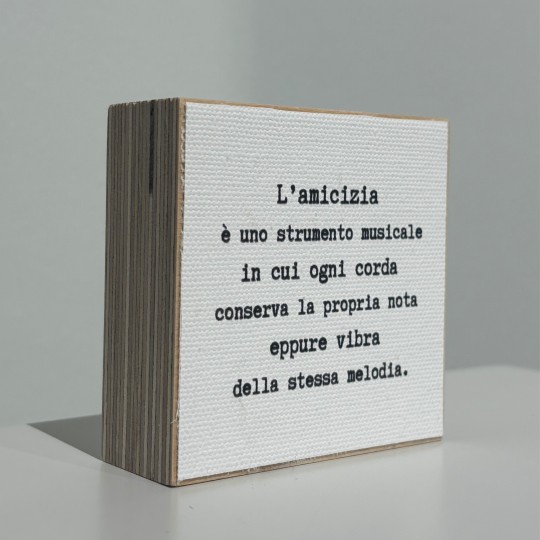 Piastrellina... L'amicizia è uno strumento musicale... - 1/2