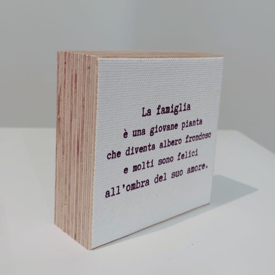 Piastrellina...La famiglia è una giovane pianta... - 1/2