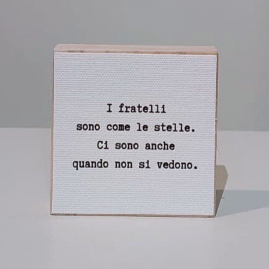 Piastrellina... i fratelli sono come le stelle...