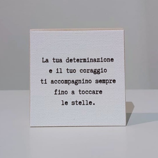 Piastrellina... La tua determinazione e il tuo coraggio...