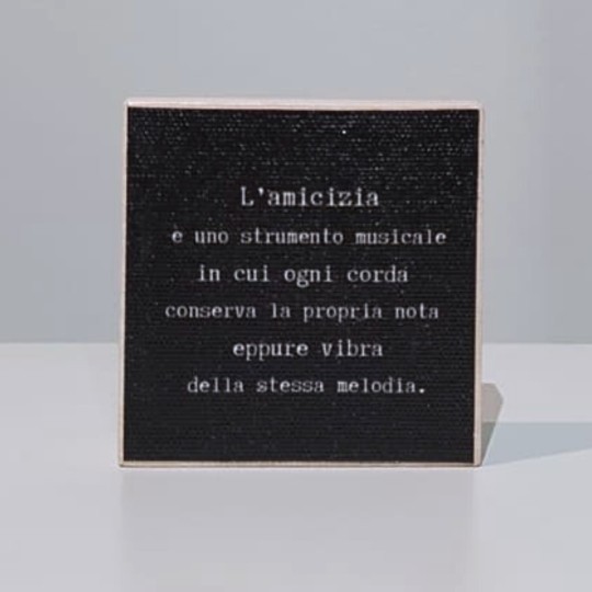 Piastrellina... L'amicizia è uno strumento musicale... - 1/1