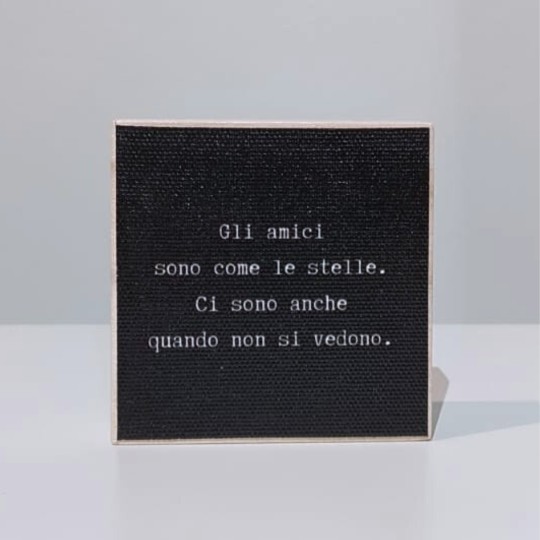 Piastrellina... Gli amici sono come le stelle... - 1/1