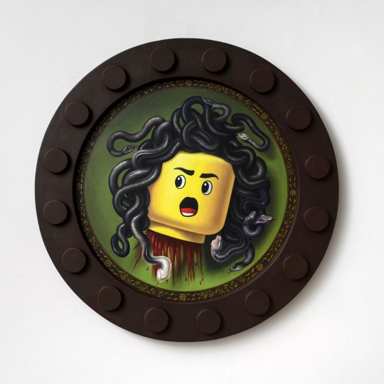 “Testa di Medusa” da Caravaggio - 1/1