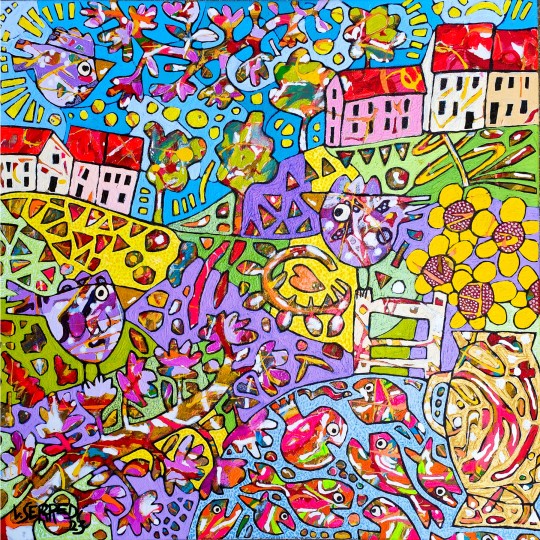 CAMPI DI LAVANDA E GIRASOLI - 1/1